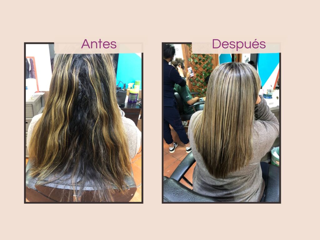 peluqueria villa de leyva antes y despues
